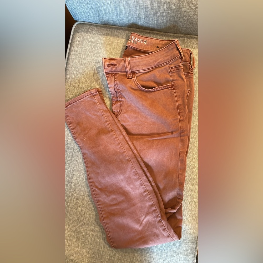 AE Pink Jeggings